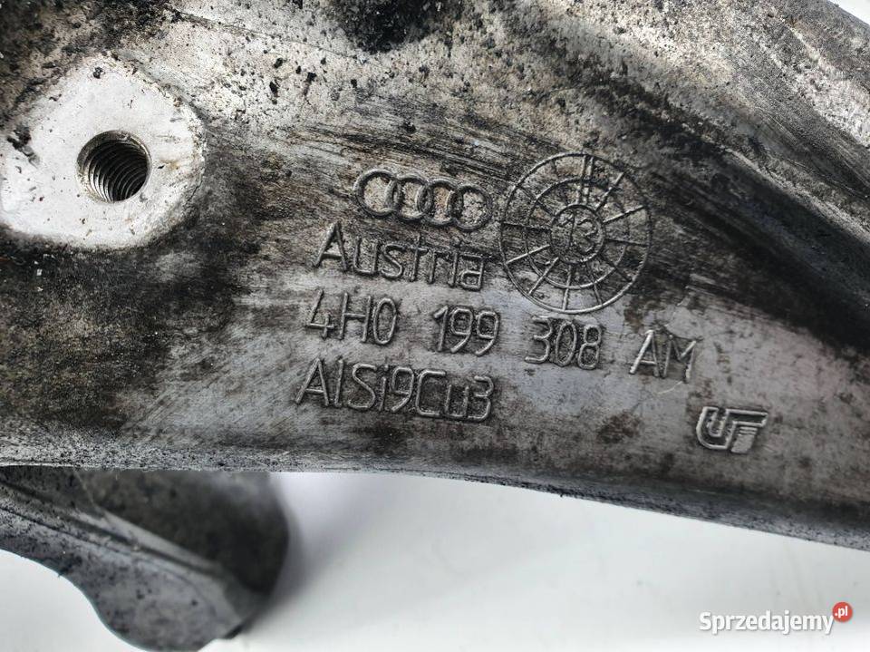 MOCOWANIE SILNIKA AUDI A8 L D4 4H0199308AM osobowe Części samochodowe Lipno