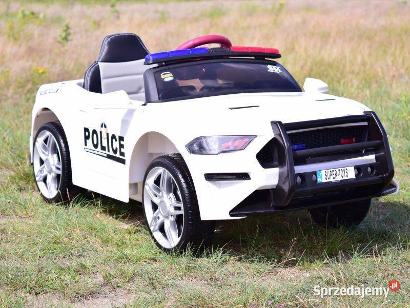 BAWIBUS Autko na akumulator AUTO POLICJA MUSTANG Pojazdy elektryczne i spalinowe