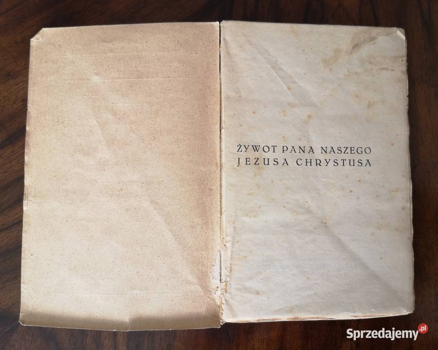 Żywot Pana Naszego Jezusa Chrytstusa w miękka Katowice sprzedam