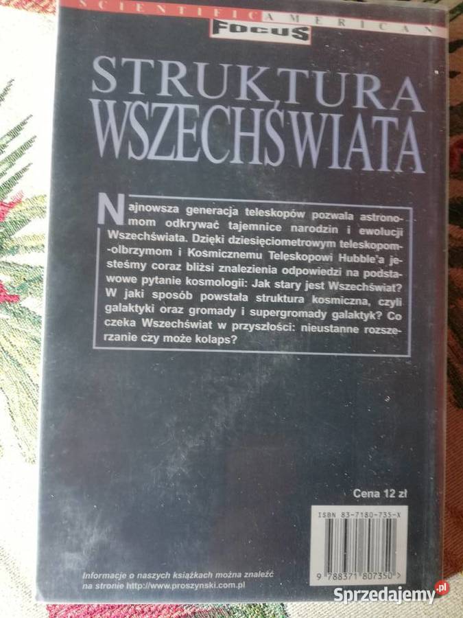 Struktura Wszechświata Paul Halpern małopolskie sprzedam