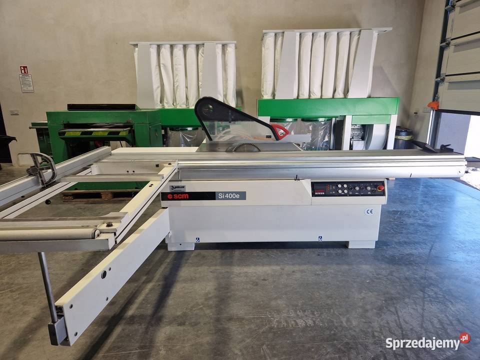 Piła formatowa SCM SI 400 E piła z podcinakiem