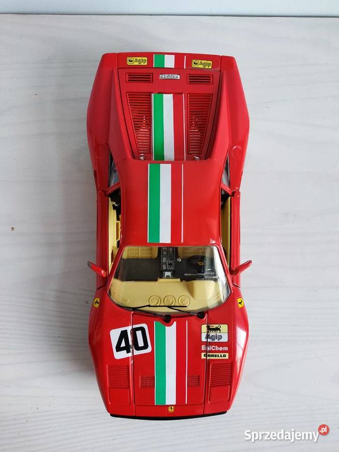 Model samochodu 118 Ferrari GTO 1984 Burago Głuchołazy