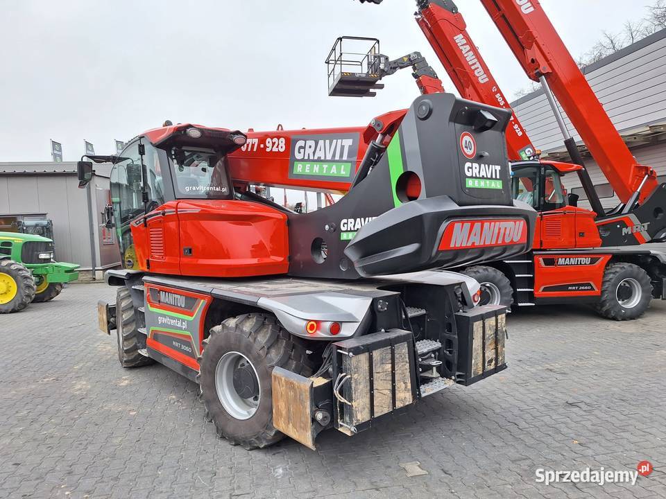 Ładowarka teleskopowa obrotowa Manitou MRT 3060 Dźwigi, podnośniki lubelskie Lublin