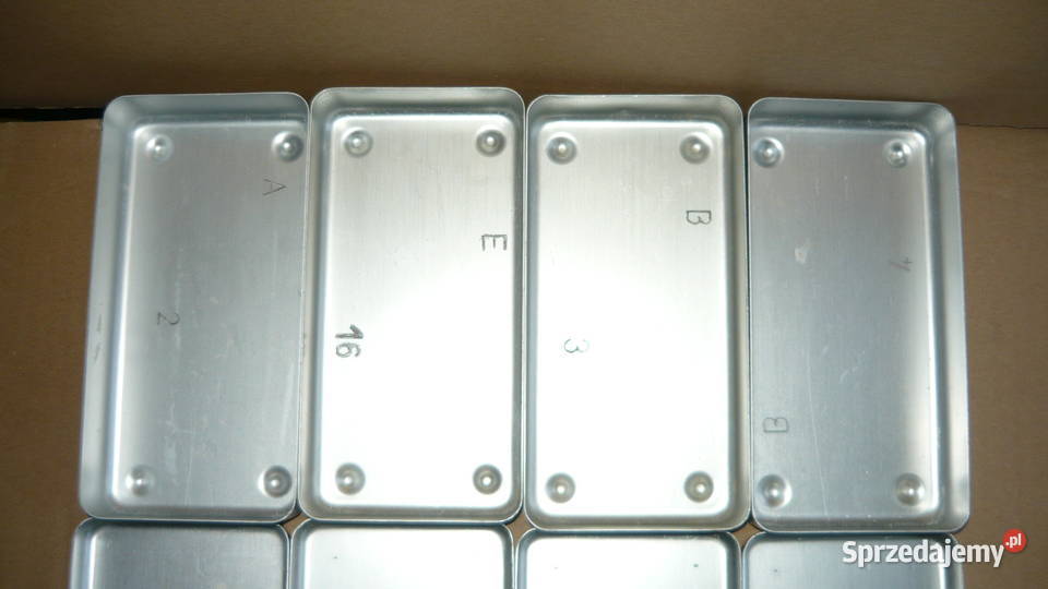 Pudełko aluminiowe 18 x 9 x 3 do sterylizacji podlaskie sprzedam