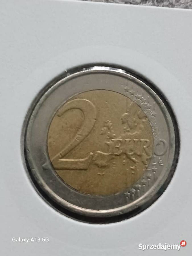 2 Euro Belgia 2008 r Numizmatyka