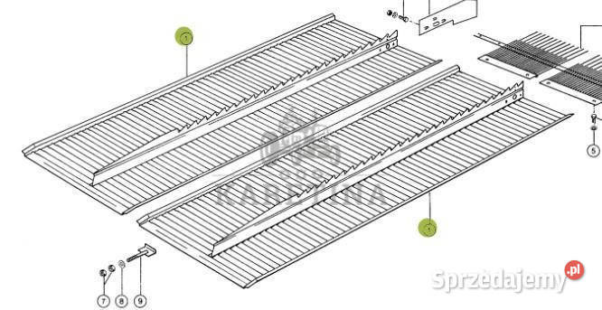 Claas Dominator 96 Blacha Stopnia 0006460990 Jastrzębniki