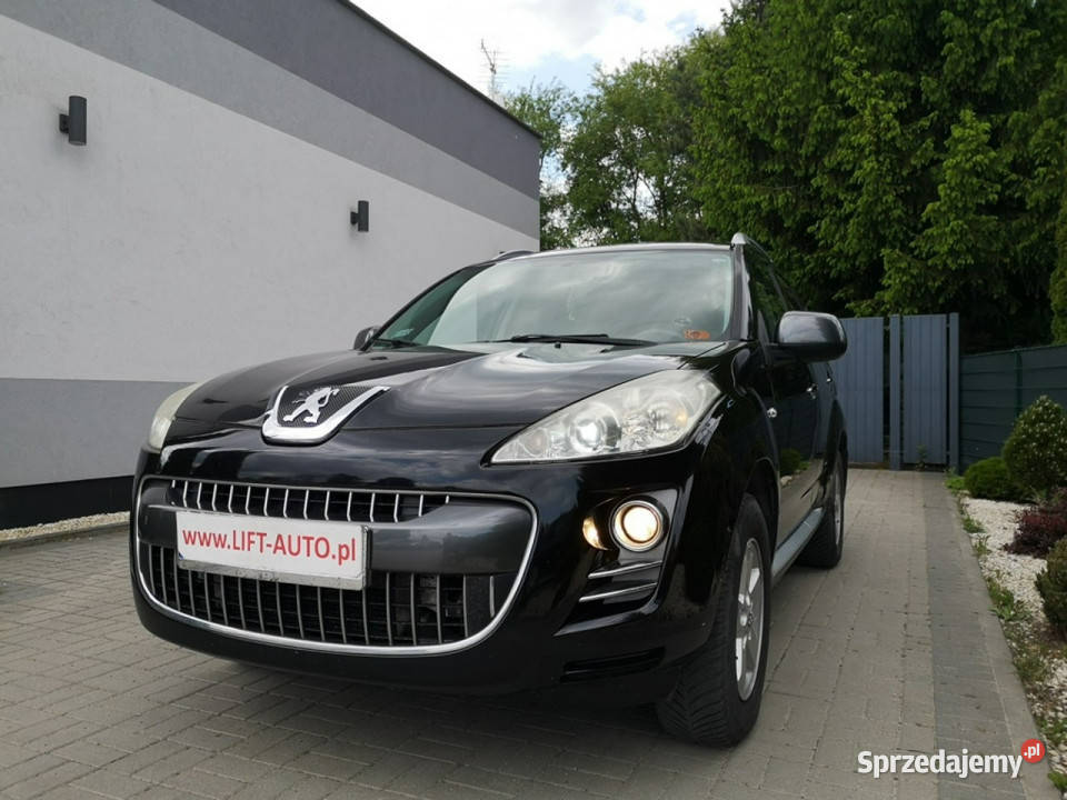 Peugeot 4007 22 DID 156 Klimarronik Sensory 4 x aluminiowe felgi Strzegom