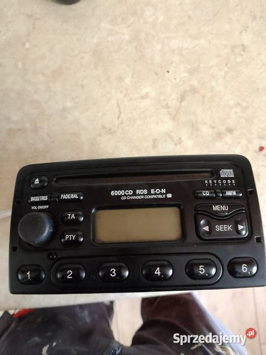 Radio samochodowe orginalne ford focus MK1 Jeżów