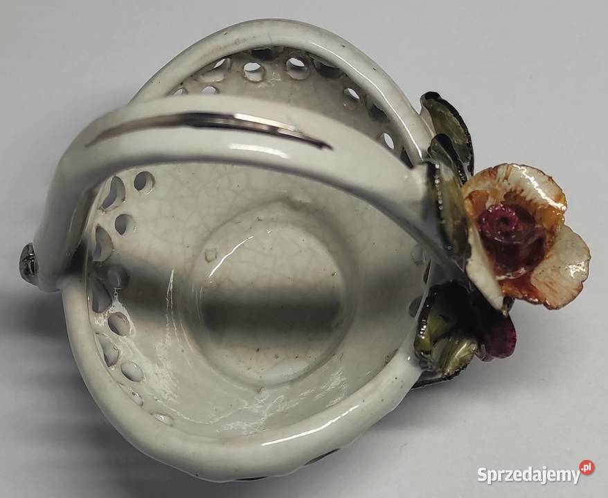 Porcelanowy koszyk koszyczek kosz z porcelany mazowieckie Warszawa