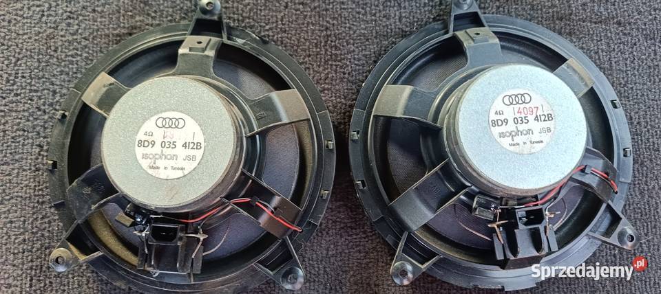 Głośniki Tylne Drzwi 8D9 035 412 B Audi A4 B5 osobowe Myszków
