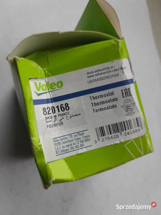 Termostat Valeo 820168 nowy outlet Dąbrowa Górnicza