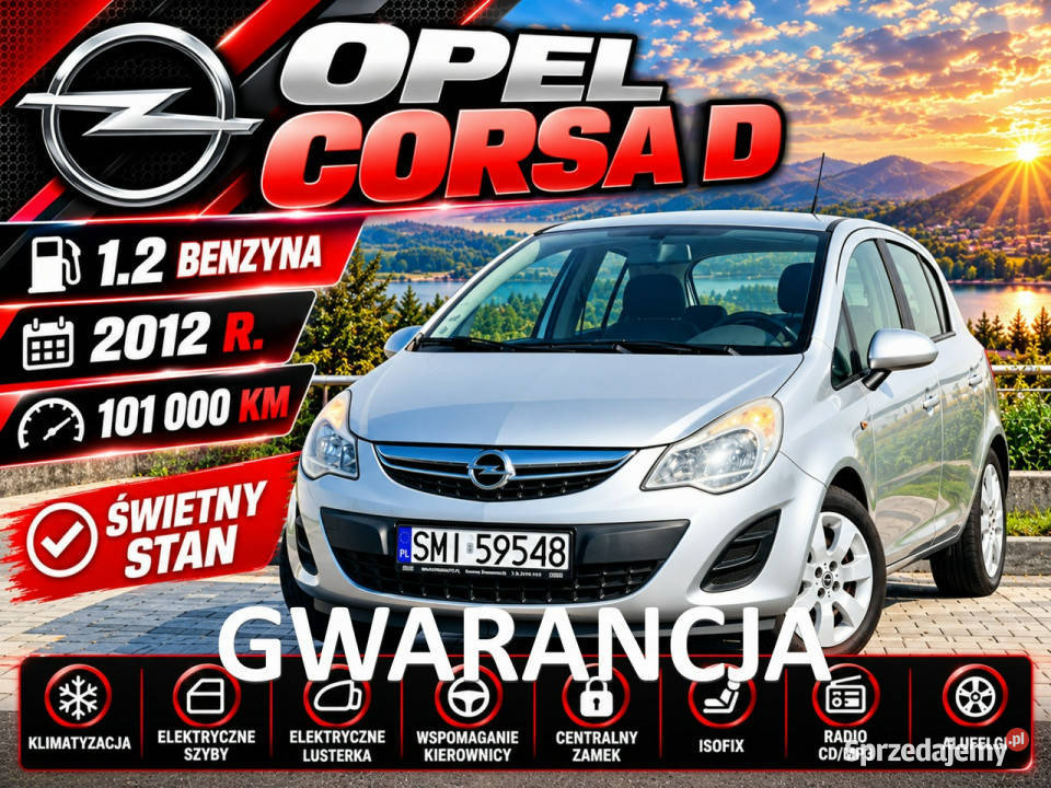 Opel Corsa D 12 Benz 101 D 20062014 Motoryzacja śląskie