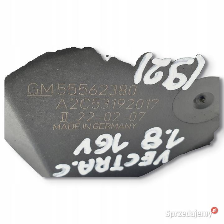 PRZEPUSTNICA Opel Vectra C 18 Z18XER 55562380 Chełm