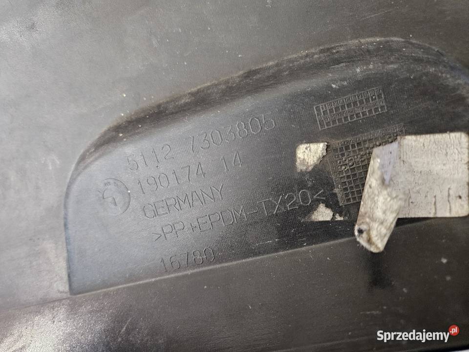 BMW X1 E84 LIFT LCI DYFUZOR SPOILER ZDERZAKA TYŁ