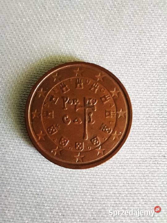 Portugal 2 Euro Cent 2002 Lisbon Ząbki