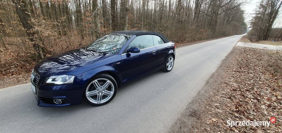 Audi A3Cabrio2013rS LINE Led Manual Benzyna tempomat sprzedam