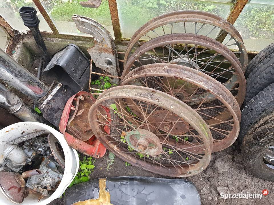 Pakiet części wfm iż simson mz itd calość Bydgoszcz