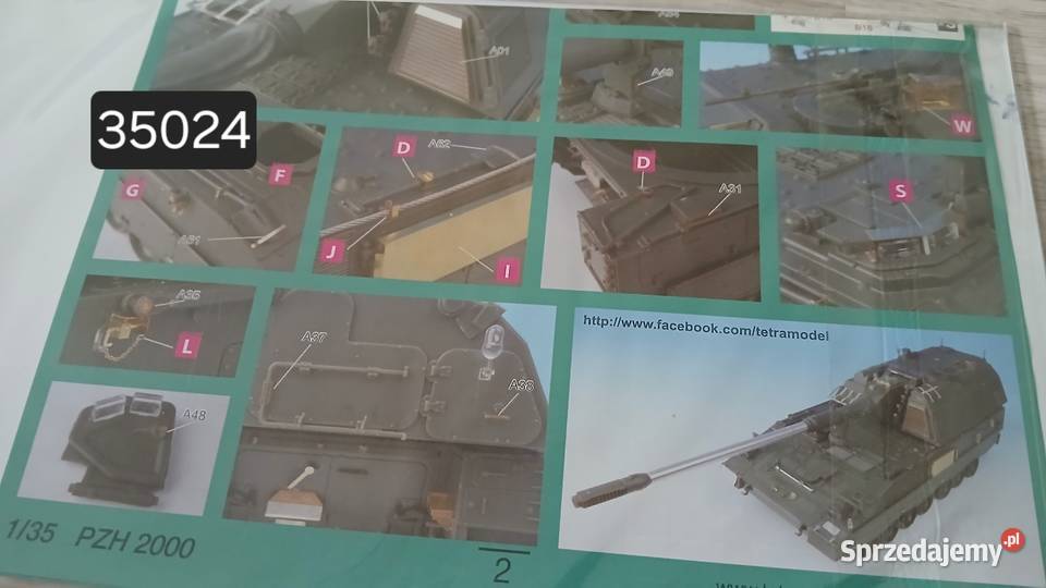 Tetra MW ME35024 German SPH Panzerhaubitze 2000 Modelarstwo Lubartów