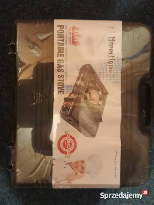 kuchenkę gazową z czterema kartuszami