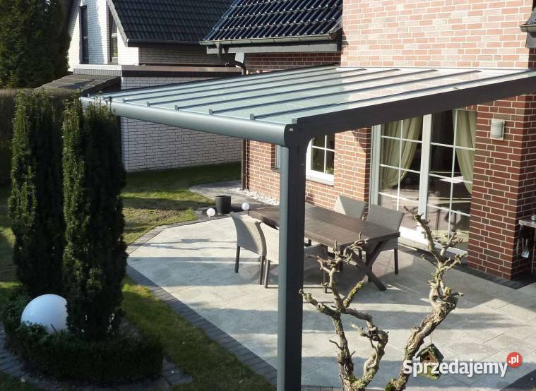 Zadaszenie tarasu z poliwęglanu pergola tarasowa Pozostałe Bytom