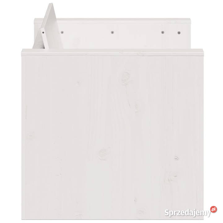 Sofa ogrodowa 2osobowa biała 134x60x62 drewno mazowieckie Warszawa sprzedam