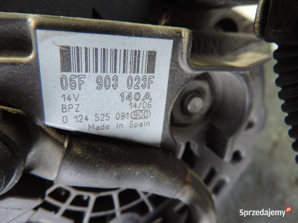ALTERNATOR VW PASSAT ALTEA LEON 2 AUDI SKODA 20 Nowy Sącz