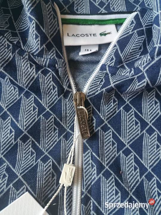 Bluza rozpinana Lacoste Monogram XL regular fit Odzież codzienna Białystok