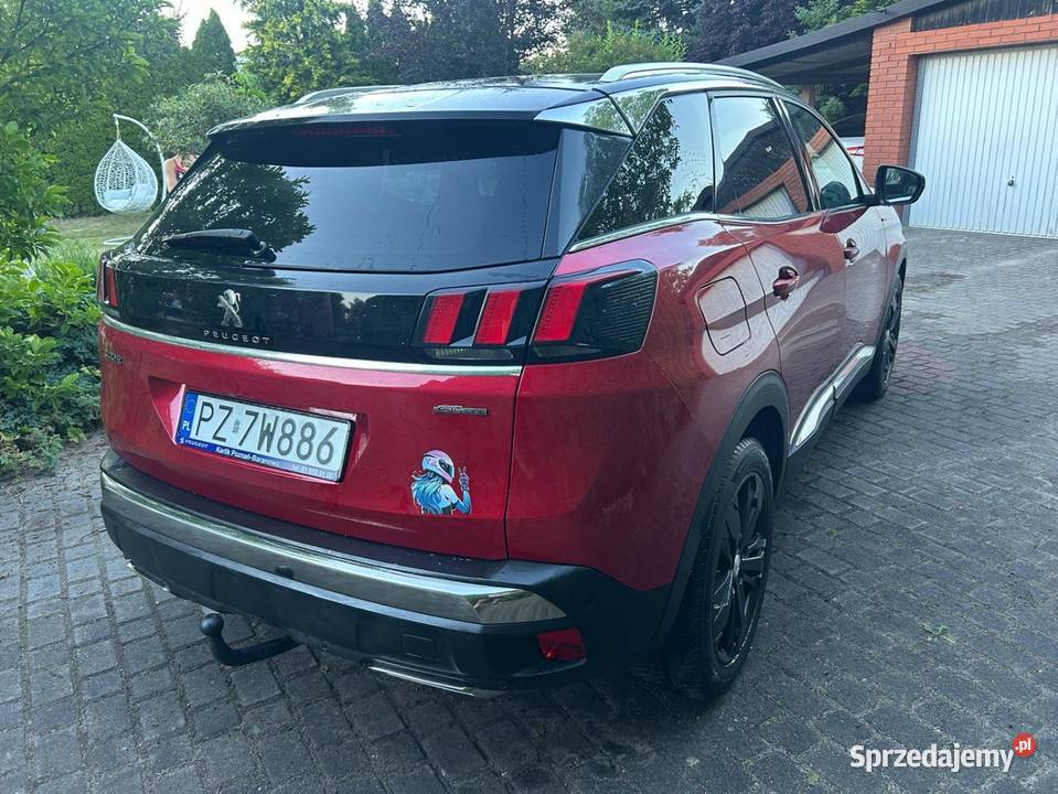 Peugeot 3008 GT crossower 15hdi 2019 absolutny nieuszkodzony Poznań