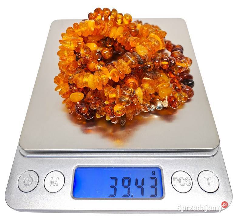 Korale BURSZTYN bałtycki barok i siecz Warszawa