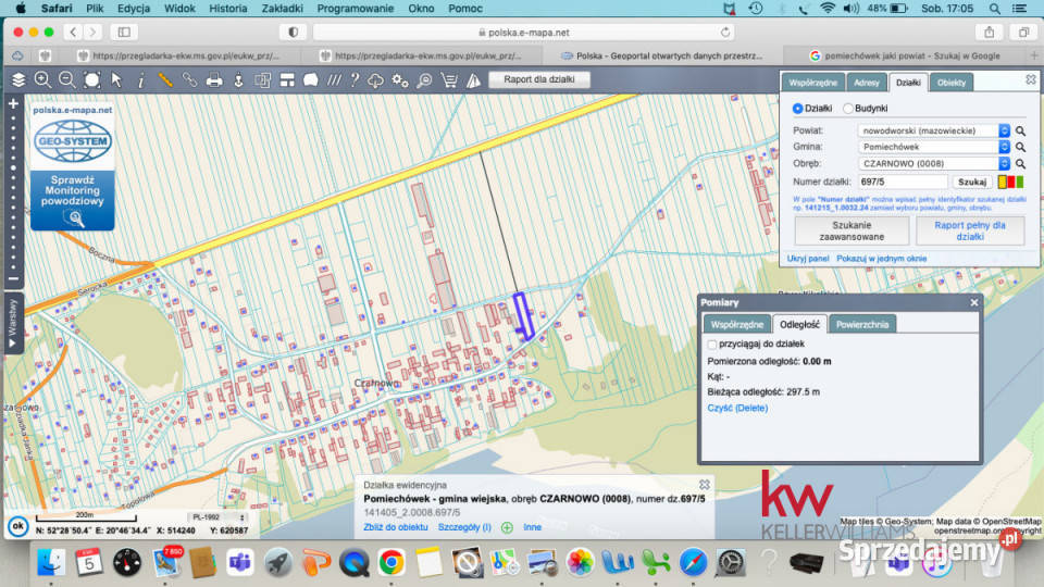 Działka do sprzedania 1591m2 Czarnowo 18m Sprzedaż