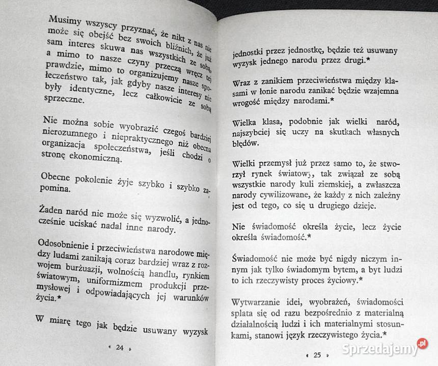 Myśli Fryderyk Engels lubelskie Chełm sprzedam