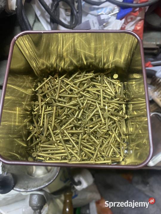 Gwoździe mosiężne Bytom