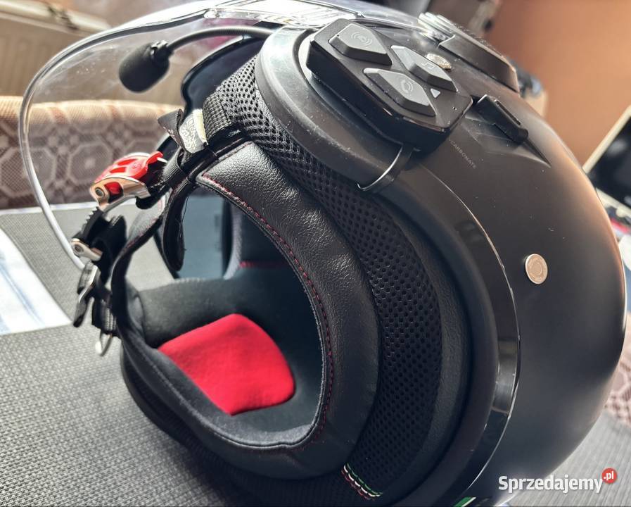 Kask motocyklowy z intercom okazja Kaski Wodzisław