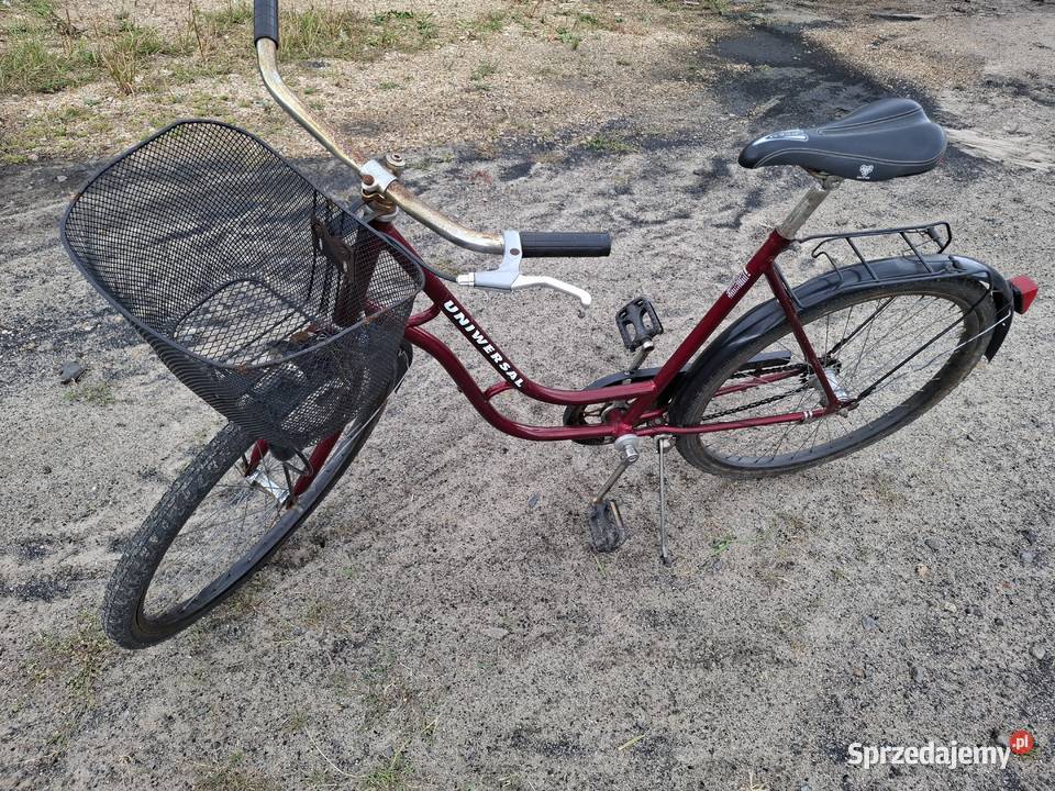 Rower damka z koszykiem Częstochowa