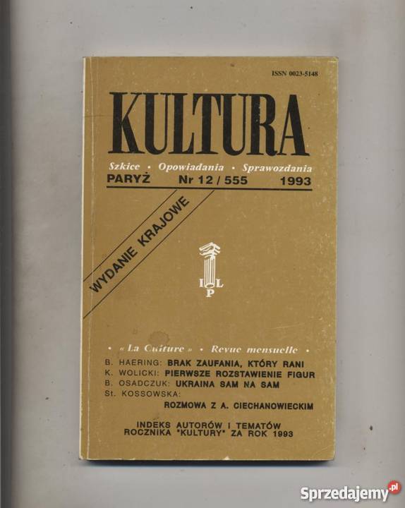 Kultura 12555 1993 Szczecin