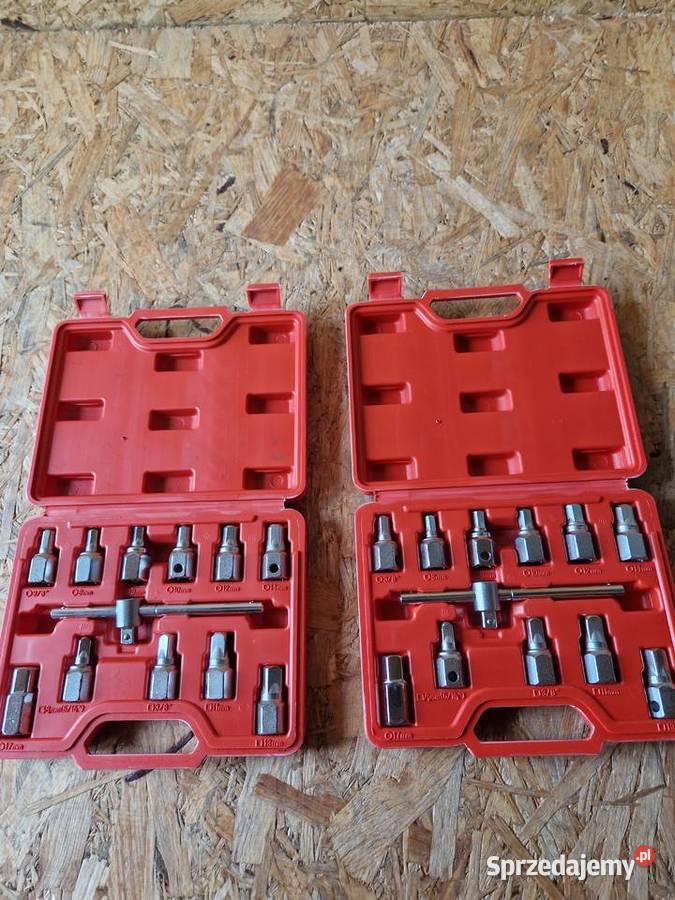 KLUCZE NASADKI DO KORKÓW OLEJU ZESTAW KLUCZY 12