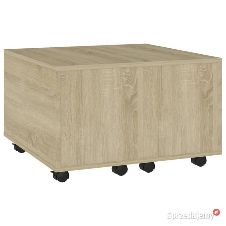 Stolik kawowy dąb sonoma 60x60x38 materiał Warszawa sprzedam
