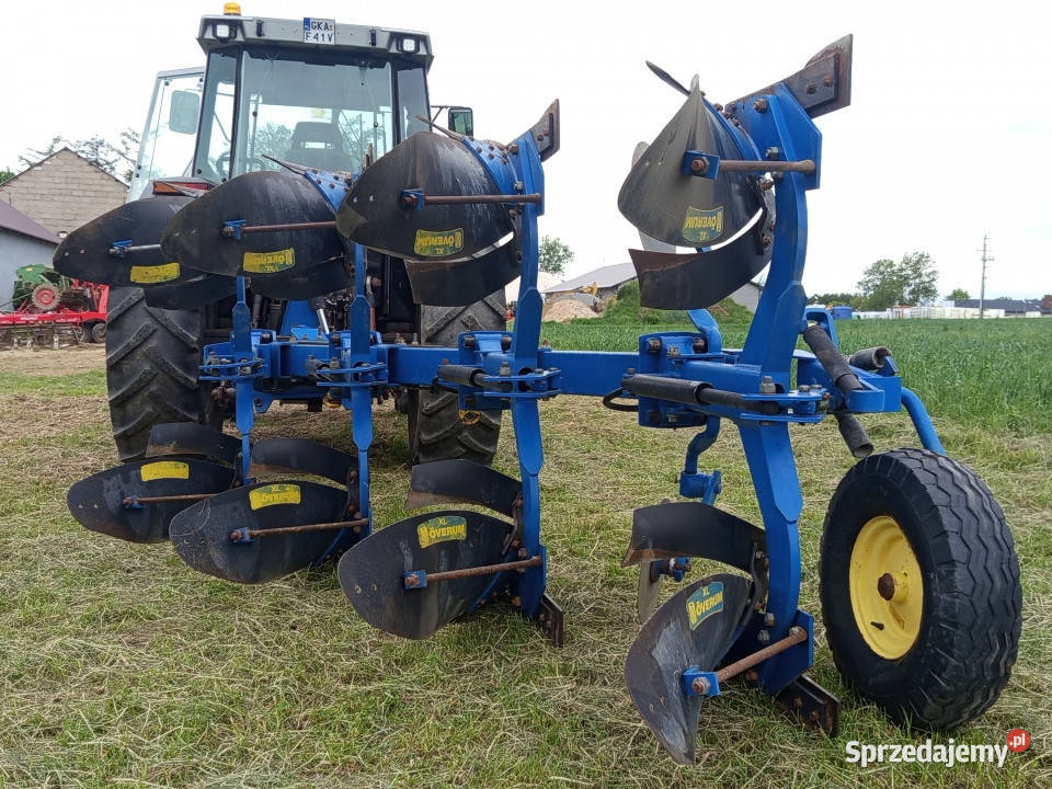 Pług obrotowy 4 skibowy OVERUM CX 490H duże Pługi