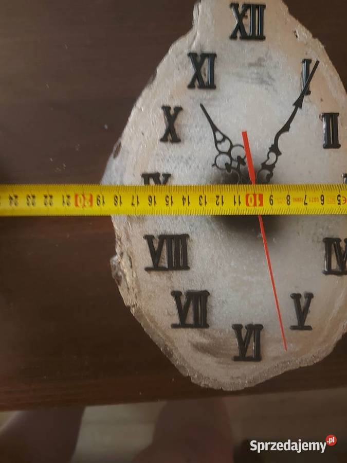 zegar scienny z plastra drewna Bielsko-Biała sprzedam