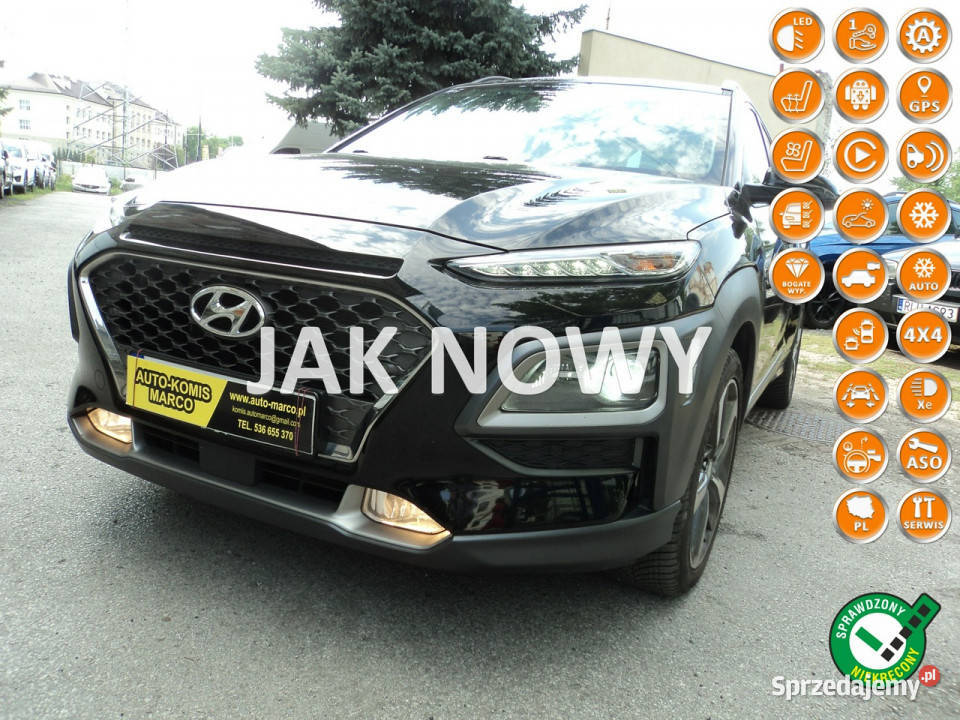 Hyundai Kona sprzedam ładnego HYUNDAIA KONE tempomat Lublin