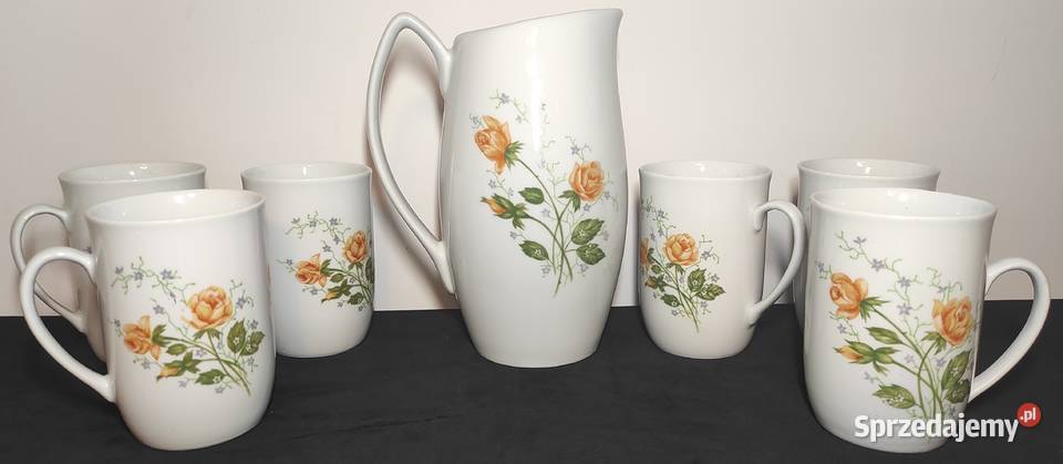 Unikat Porcelana Chodzież Made in Poland Dzbanek Antyki, Sztuka, Kolekcje