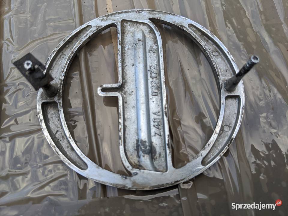 Emblemat metalowy znal FSO Coupe akwarium Stalowa Wola