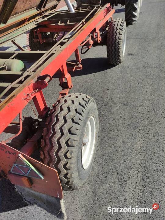 Przyczepa wywrotka zarejestrowana 35 tony Gęsice