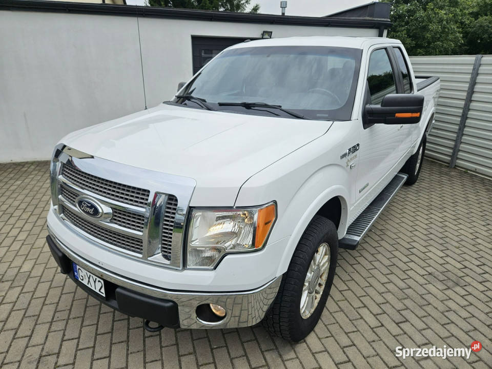 Ford F150 35 V6 370 LARIAT bezwypadek ZADBANY światła do jazdy dziennej Gdynia