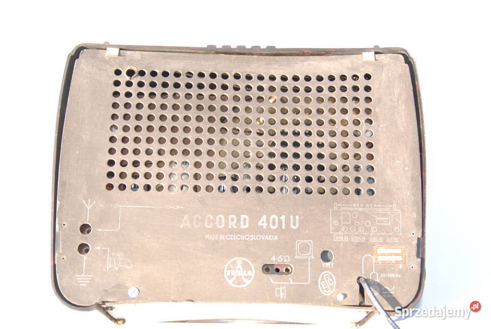 Stare Czechosłowackie Radio TESLA 401U bakelit Cieszyn sprzedam