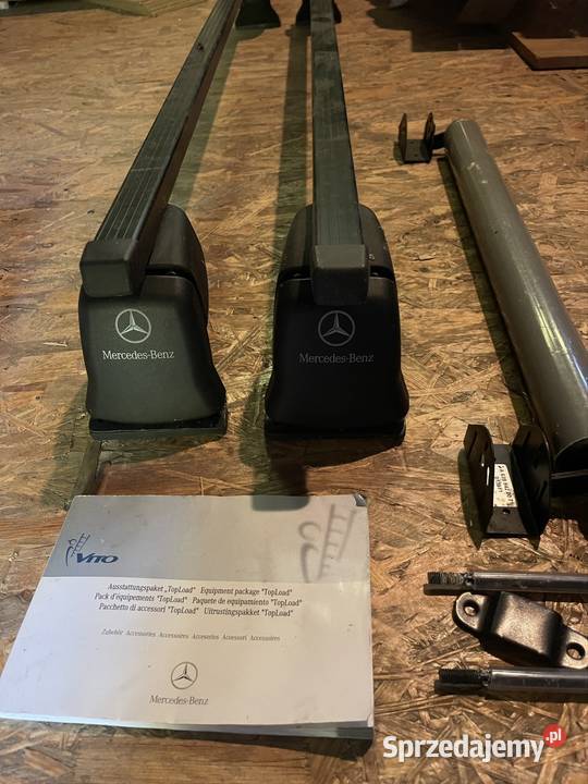 Nowe Belki dachowe do Mercedes Vito W639 i W447 sprzedam