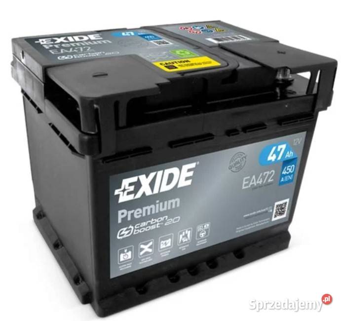 Akumulator Exide Premium 47Ah 450A PRAWY PLUS dolnośląskie