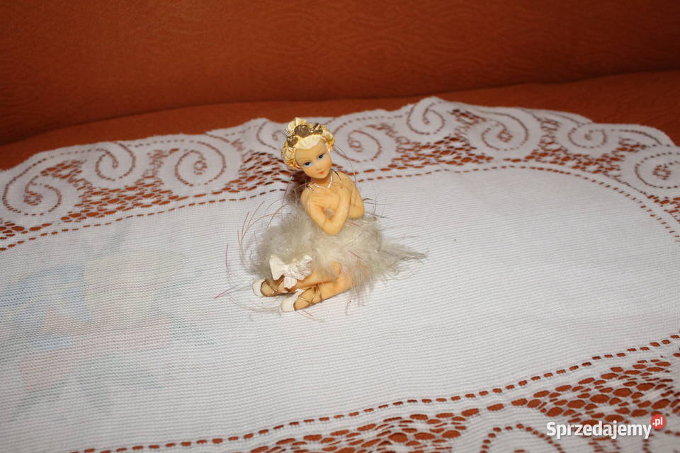 Figurka siedząca baletnica PRL Chorzów