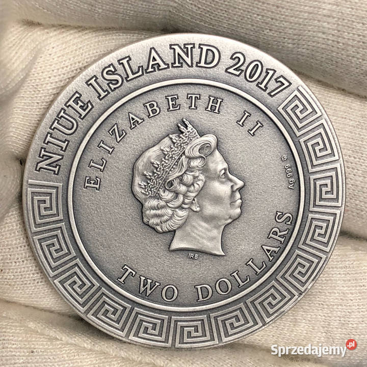 2017 Niue Island 2 Półbogowie Achilles i Hektor Warszawa