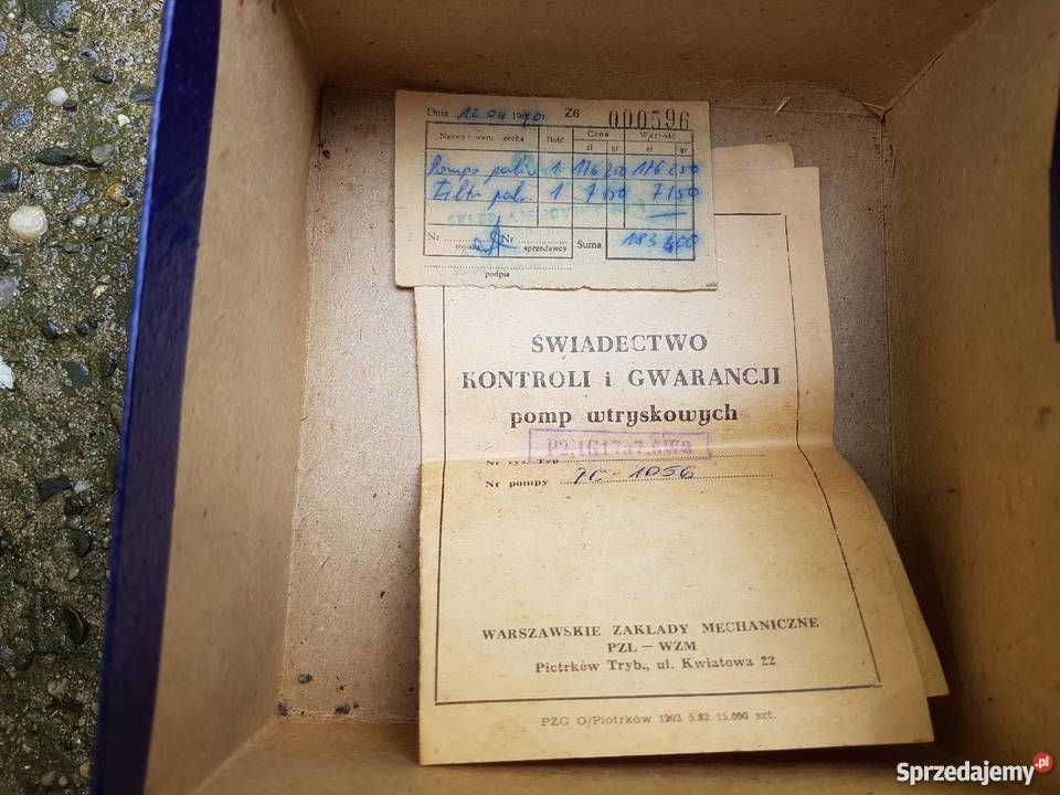 Pompa wtryskowa s Andoria NOWA stan Części do maszyn budowlanych Kraków